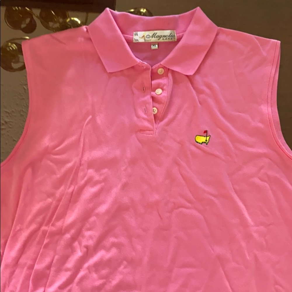 Pink Masters sleeveless shirt
